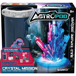 Игровой набор с фигуркой Silverlit Astropod Миссия Вырасти кристалл (80337)