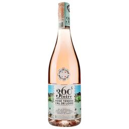 Вино Loire Proprietes 360 Val De Loire Rose, розовое, полусладкое, 11,5%, 0,75 л