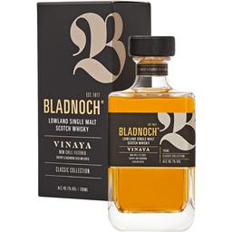 Виски Bladnoch Vinaya Single Malt Scotch Whisky, 46.7%, 0.7 л, в коробке