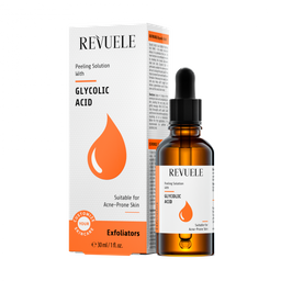 Сироватка-пілінг для обличчя Revuele Peeling Solution With Glycolic Acid з гліколевою кислотою, 30 мл