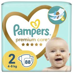 Подгузники Pampers Premium Care 2 (4-8 кг), 88 шт.