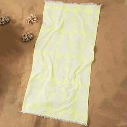 Полотенце Sarah Anderson Plaj Pineapple Sari, 150x70 см, желтое (svt-2000022315876)