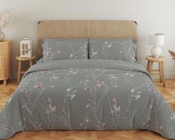 Комплект постельного белья ТЕП Soft dreams Branch On Grey семейный темно-серый (2-03860_25656)
