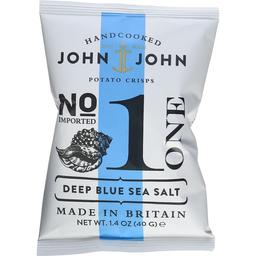 Чіпси картопляні John & John з морською сіллю 40 г