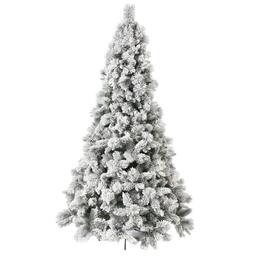 Рождественская сосна 210 см белая (675-038)