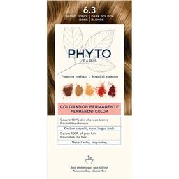 Крем-краска для волос Phyto Phytocolor, тон 6.3 (темно-русый золотистый), 112 мл (РН10024)