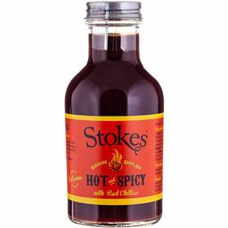 Соус Stokes Hot and Spicy барбекю з червоним перцем чилі 315 г