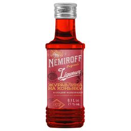 Настоянка Nemiroff Originals Журавлина на коньяку 21% 0.1 л