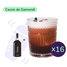 Коктейль Cassis de Gamondi (набір інгредієнтів) х16 на основі Gamondi