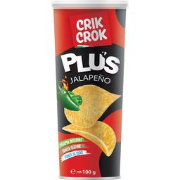 Чипсы Crik Crok Plus Jalapeno 100 г