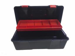 Ящик пластиковый для инструментов Tayg Box 24 Caja htas, 40х20,6х18,8 см, синий (124006)