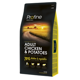 Сухой корм для взрослых собак всех пород Profine Adult Chicken, с курицей, 15 кг