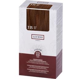 Краска для волос Lucens Color, тон 7.35 (печенье), 145 мл (110419)