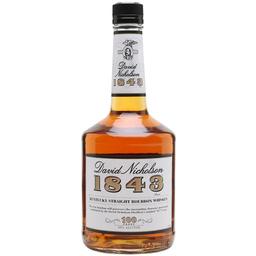 Віскі David Nicholson 1843 Kentucky Straight Bourbon Whisky 50% 0.7 л