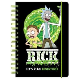 Щоденник шкільний Kite Rick and Morty на спіралі (RM23-438)