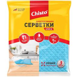 Серветки вологопоглинаючі Chisto Блиск, 3 шт