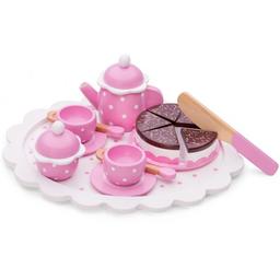 Іграшковий посуд New Classic Toys Чайний набір, рожевий (10620)