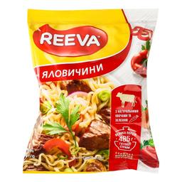 Лапша Reeva быстрого приготовления со вкусом говядины 85 г (918659)