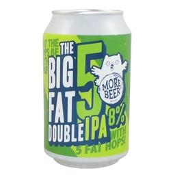Пиво Uiltje Big fat 5, светлое 8%, ж/б, 0,33 л (799794)