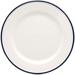 Тарілка обідня МВМ My Home KP-36, 26,5 см, біла (KP-36 WHITE)
