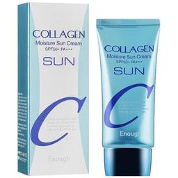 Сонцезахисний крем з колагеном Enough Collagen Moisture Sun Cream SPF50+ PA++++, 50 мл