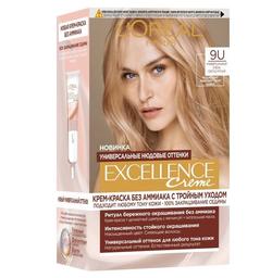 Краска для волос L’Oréal Paris Excellence Creme, тон 9U (универсальный светло-русый), 192 мл (AA344300)