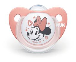 Пустушка силіконова Nuk Trendline Disney Mickey, ортодонтична, 6-18 міс., червоний (3954017)