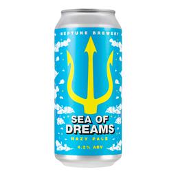 Пиво Neptune Brewery Sea of Dreams светлое, 4,2%, ж/б, 0,44 л
