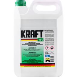Антифриз Kraft G11 Green -35°С, 5 л