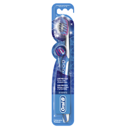 Зубная щетка Oral-B 3D White Luxe Pro-Flex, средняя, синий