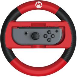 Руль Hori Steering Wheel Deluxe Mario Kart 8 Mario для Nintendo Switch, красный (873124006520)