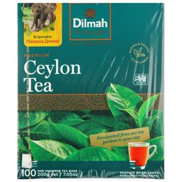 Чай Dilmah Премиум с ярлыком, 100 шт (7036)
