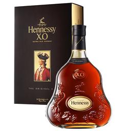 Коньяк Hennessy XO 20 років витримки, в подарунковій упаковці, 40%, 0,7 л (1103)
