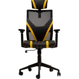 Геймерське крісло GT Racer чорне з жовтим (X-6674 Black/Yellow)