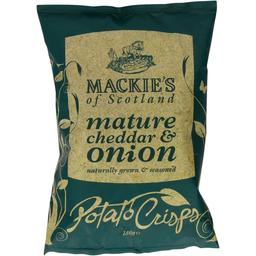 Чипсы картофельные Mackie's Mature Cheddar & Onion 150 г (721382)