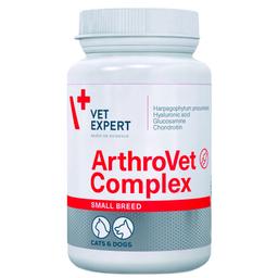 Пищевая добавка Vet Expert ArthroVet Complex Small Breed&Cats для здоровья хрящей и суставов, 60 капсул