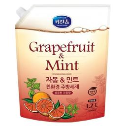 Миючий засіб Mukunghwa Kitchen Soap Grapefruit&Mint Dishwashing Detergent, Грейпфрут та м'ята, 1,2 л