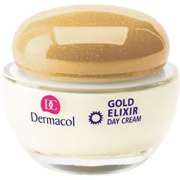 Крем дневной омолаживающий Dermacol Gold Elixir Rejuvenating Caviar Day Cream SPF 10, 50 мл