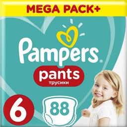 Подгузники-трусики Pampers Pants 6 (15+ кг), 88 шт.