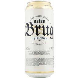 Пиво Keten Brug Blonde Elegant, світле, 6,7%, з/б, 0,5 л (890781)
