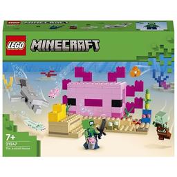 Конструктор LEGO Minecraft Будинок Аксолотля, 242 деталі (21247)