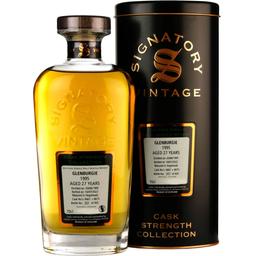 Віскі Signatory Glenburgie Cask Strength 495% Single Malt Scotch Whisky 49.5% 0.7 л у подарунковій упаковці