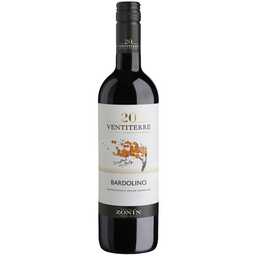 Вино Zonin Bardolino DOC, червоне, сухе, 12%, 0,75 л