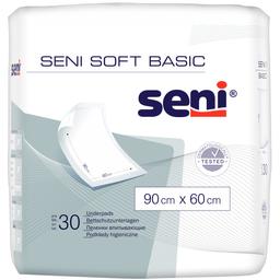 Одноразовые пеленки Seni Soft Basic, 90х60 см, 30 шт. (SE-091-B030-003)