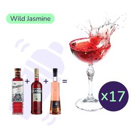 Коктейль Wild Jasmine (набір інгредієнтів) х17 на основі Nemiroff