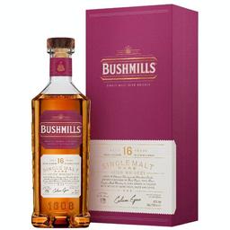Виски Bushmills Single Malt 16 лет выдержки 40% 0.7 л в подарочной упаковке (887820)