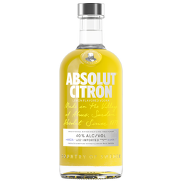 Водка Absolut Citron, 40%, 0,7 л (455671)