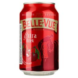 Пиво Belle-Vue Extra Kriek, полутемное, 4,1%, ж/б, 0,33 л (726327)