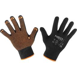 Перчатки рабочие Neo Tools размер 10 черные (97-620-10)