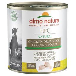 Вологий корм для собак Almo Nature HFC Dog Natural, з курячою гомілкою, 280 г (5517)